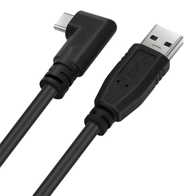 For Oculus Link USB- C Steam VR Quest/2 Type- C 3.1 Data Cable, Elbow Selectable 3m5m8m8m