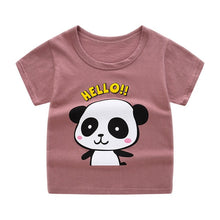 HIPAC 10%OFF Children's Short Sleeve T-shirt Cotton T-shirts Boy Kid Boys And Girls Tops Shirts Children's Tshirt