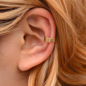 Ear Cuff Gold Leaves Non-Piercing Ear Clips Fake Cartilage Earring Jewelry For Women Men Wholesale gifts