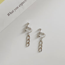 Korea Style Harajuku Punk Cool Egirl Girl Cross Chain Pendant Earrings For Women Men Bff Street Hip Hop Jewelry Gift