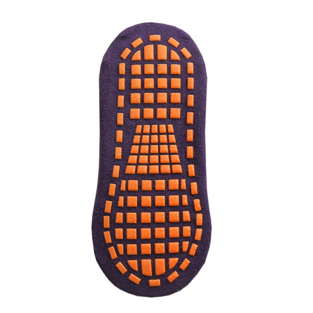 Kids adults Anti-Slip Sock trampoline Sock Cotton Breathable Short Socks Elasticity Sport Boy Girl  Outside Child Socks