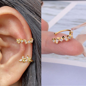 1Pc Helix Cartilage Conch Fake Without Piercing Cuff Earring Earcuff Wrap Rock Earring Cuff No Piercing Women Clip Adjustable