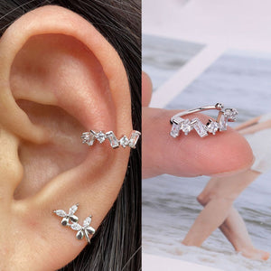 1Pc Helix Cartilage Conch Fake Without Piercing Cuff Earring Earcuff Wrap Rock Earring Cuff No Piercing Women Clip Adjustable