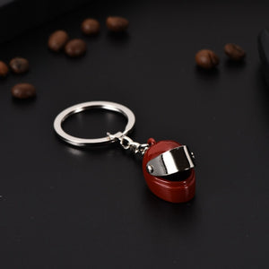 Creative gift car metal keychain turbo gear hub pendant brake disc shock absorber Pendant