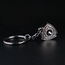 Creative gift car metal keychain turbo gear hub pendant brake disc shock absorber Pendant