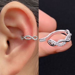 1Pc Helix Cartilage Conch Fake Without Piercing Cuff Earring Earcuff Wrap Rock Earring Cuff No Piercing Women Clip Adjustable