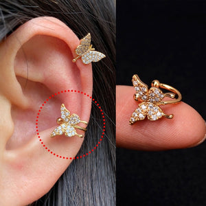 1Pc Helix Cartilage Conch Fake Without Piercing Cuff Earring Earcuff Wrap Rock Earring Cuff No Piercing Women Clip Adjustable