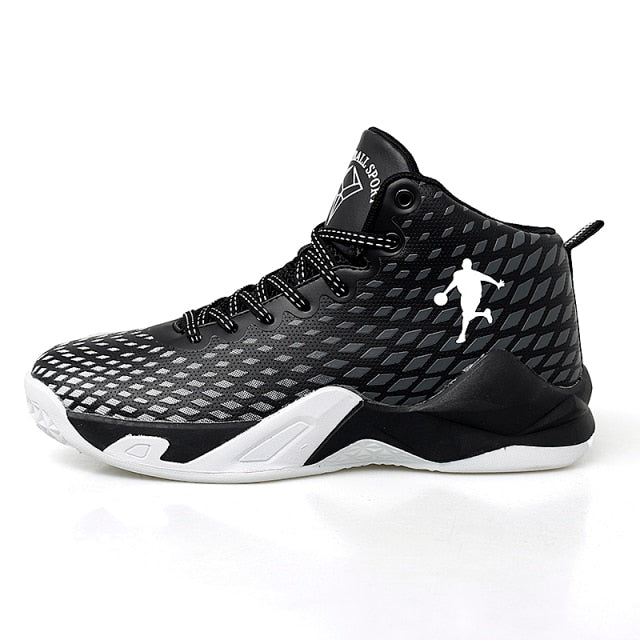 2021 Unisex Basketball Shoes Men High Top Sports Air Cushion Hombre Athletic Male Boots Women Comfortable Breathable Sneakers