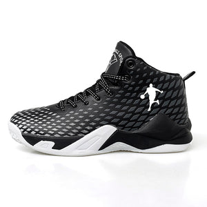 2021 Unisex Basketball Shoes Men High Top Sports Air Cushion Hombre Athletic Male Boots Women Comfortable Breathable Sneakers