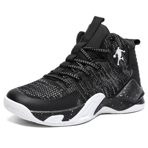 2021 Unisex Basketball Shoes Men High Top Sports Air Cushion Hombre Athletic Male Boots Women Comfortable Breathable Sneakers