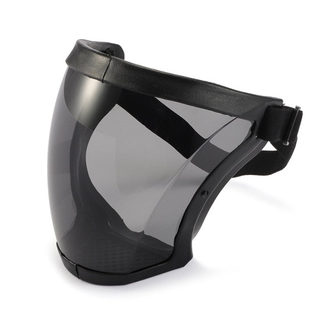Z50 Dropshipping Full Face Shield Kitchen Transparent Shield Home Oil-splash Proof Eye Facial Anti-fog Head Cover Safety Glasses