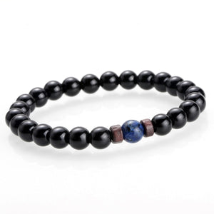 Men Bracelet Natural Moonstone Bead Tibetan Buddha Bracelet chakra Lava Stone Diffuser Bracelets Men Jewelry gift Drop Shipping