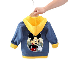 Autumn New Children's Clothing Cartoon Mickey Minnie Jacket Boys Girls Baby Outing Clothes Jacket Children Hooded jacket 1-12Y