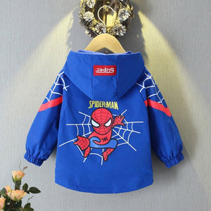 Autumn New Children's Clothing Cartoon Mickey Minnie Jacket Boys Girls Baby Outing Clothes Jacket Children Hooded jacket 1-12Y