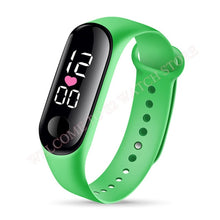 Fashion Sports Watch For Kids Children Waterproof Led Digital Watch Ultra-light Silicone Strap Teen Boys Girls WristWatch Unisex