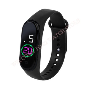 Fashion Sports Watch For Kids Children Waterproof Led Digital Watch Ultra-light Silicone Strap Teen Boys Girls WristWatch Unisex