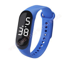 Fashion Sports Watch For Kids Children Waterproof Led Digital Watch Ultra-light Silicone Strap Teen Boys Girls WristWatch Unisex