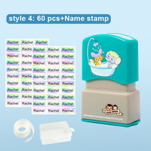 Name Tag Sticker Customize Stickers Waterproof Personalized Labels Children School Stationery Water Bottle Pencil dinosau