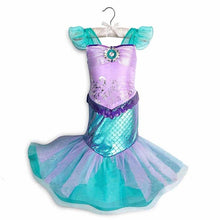 Disney Princess Party Dress up for Girls Halloween Frozen Elsa Jasmine Rapunzel Costume Kids Christmas Clothing Birthday Gift