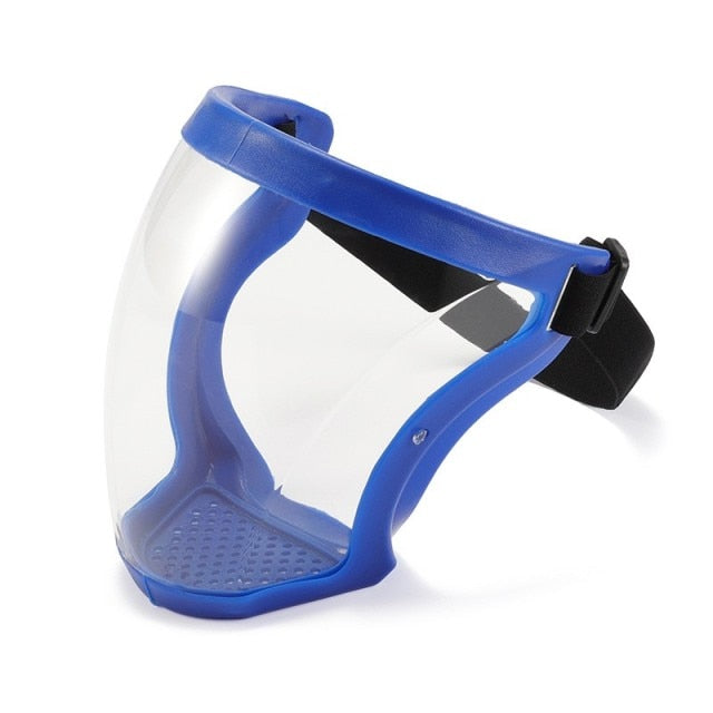 Z50 Dropshipping Full Face Shield Kitchen Transparent Shield Home Oil-splash Proof Eye Facial Anti-fog Head Cover Safety Glasses