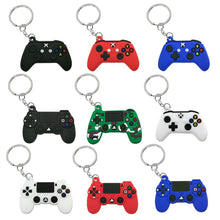 1PCS PVC Game Machine Keychain & Keyring Cute Gamepad Joystick Key Chain Keychains Bag Car Hanging