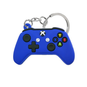 1PCS PVC Game Machine Keychain & Keyring Cute Gamepad Joystick Key Chain Keychains Bag Car Hanging