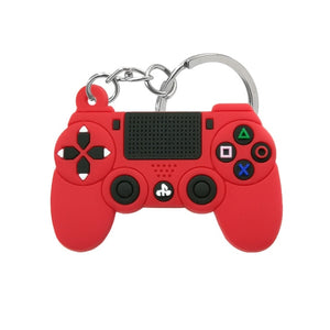 1PCS PVC Game Machine Keychain & Keyring Cute Gamepad Joystick Key Chain Keychains Bag Car Hanging