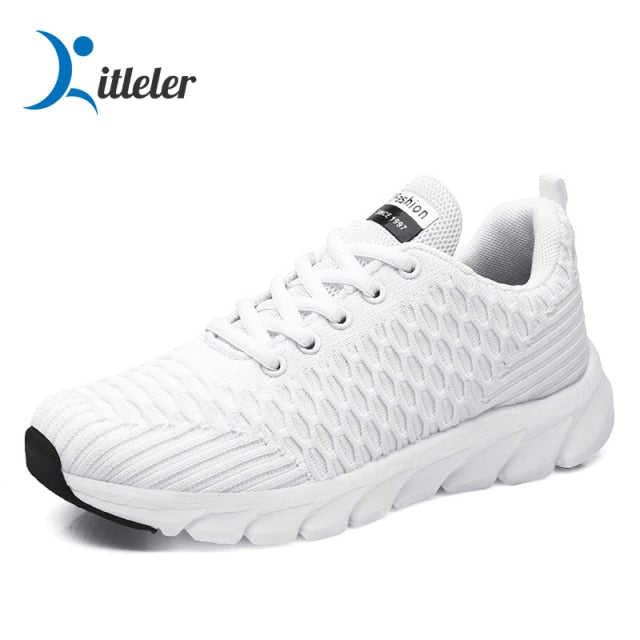 Sport Running Shoes Women Air Mesh Breathable Walking Women Sneakers Comfortable White Fashion Casual Sneakers Chaussure Femme