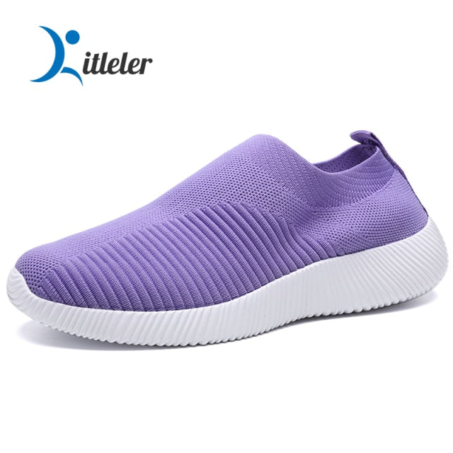 Sport Running Shoes Women Air Mesh Breathable Walking Women Sneakers Comfortable White Fashion Casual Sneakers Chaussure Femme