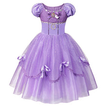 Disney Princess Elsa Winter Dress Girls Long Sleeve Frozen 2 Halloween Costume Children Cinderella Rapunzel Tiana Mulan Cosplay