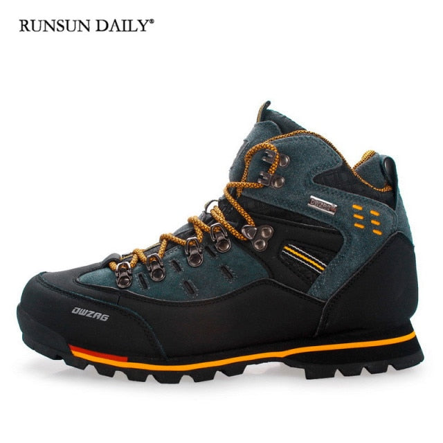 Hiking Shoes Men Winter Mountain Climbing Trekking Boots Top Quality Outdoor Fashion Casual Snow Boots