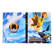 Cartoon 9 Pocket 432 Card Pokemon Album Book Anime Map Game Pokémon cards Collection Holder Binder Folder Top Toys Gift for Kids