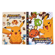 Cartoon 9 Pocket 432 Card Pokemon Album Book Anime Map Game Pokémon cards Collection Holder Binder Folder Top Toys Gift for Kids