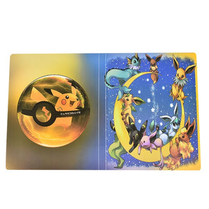 Cartoon 9 Pocket 432 Card Pokemon Album Book Anime Map Game Pokémon cards Collection Holder Binder Folder Top Toys Gift for Kids