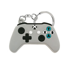 1PCS PVC Game Machine Keychain & Keyring Cute Gamepad Joystick Key Chain Keychains Bag Car Hanging