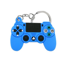 1PCS PVC Game Machine Keychain & Keyring Cute Gamepad Joystick Key Chain Keychains Bag Car Hanging