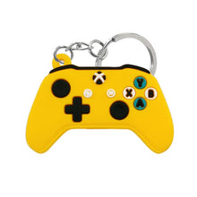 1PCS PVC Game Machine Keychain & Keyring Cute Gamepad Joystick Key Chain Keychains Bag Car Hanging