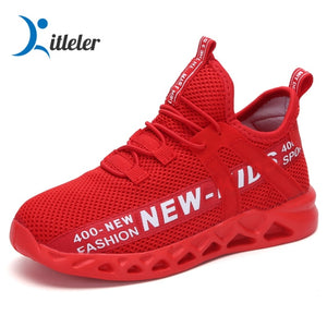 Kids Running Sneakers Breathable Lightweight Children Shoes Non-slip Casual Boys Shoes Walking Sport Girls Sneakers Zapatillas