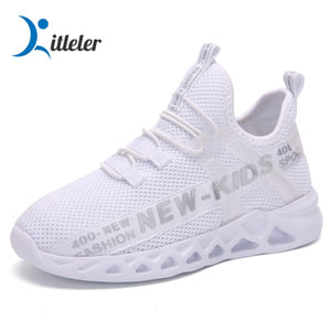 Kids Running Sneakers Breathable Lightweight Children Shoes Non-slip Casual Boys Shoes Walking Sport Girls Sneakers Zapatillas