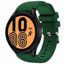 20mm 22mm Band for Samsung Galaxy Watch 4/Classic/46mm/42mm/active 2 Gear s3/S2 silicone bracelet Huawei GT/2/GT2/3 Pro strap