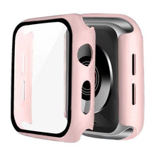 Glass + Cover For Apple Watch case 7/6/SE/5/4/3/2/1 iWatch 42mm 38mm bumper Tempered Glass for apple watch 44mm 40mm 45mm 41mm