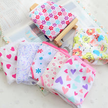 Hot Sale 6 Pcs/lot Baby Kids Girls Underwear Briefs Panties Short Colorful Panties Children Cotton Briefs Tnn0001