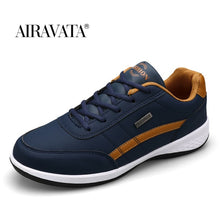 Men's Sports Casual Shoes Fashion PU Leather Shoes Outdoor Spring/Autumn Comfortable Flat Sneakers