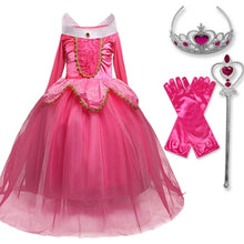 Girls Princess Costume For Kids Halloween Party Cosplay Dress Up Children Disguise Fille