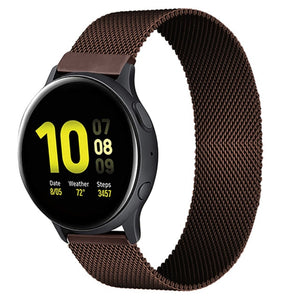 20mm 22mm magnetic strap For Samsung Active 2 40/44mm Gear S3 bracelet Huawei GT/GT2/2e Galaxy watch 4/4 Classic 3 45/42mm band