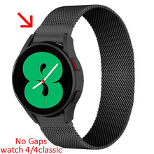 20mm 22mm magnetic strap For Samsung Active 2 40/44mm Gear S3 bracelet Huawei GT/GT2/2e Galaxy watch 4/4 Classic 3 45/42mm band