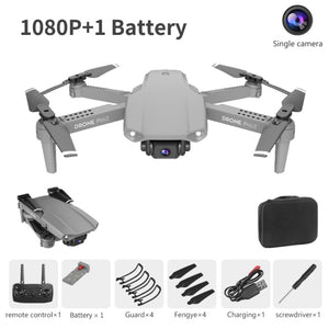 NYR E99 Pro2 RC Mini Drone 4K 1080P 720P Dual Camera WIFI FPV Aerial Photography Helicopter Foldable Quadcopter Dron Toys