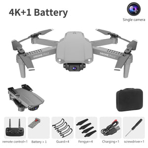 NYR E99 Pro2 RC Mini Drone 4K 1080P 720P Dual Camera WIFI FPV Aerial Photography Helicopter Foldable Quadcopter Dron Toys