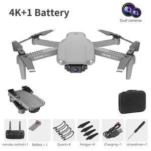NYR E99 Pro2 RC Mini Drone 4K 1080P 720P Dual Camera WIFI FPV Aerial Photography Helicopter Foldable Quadcopter Dron Toys