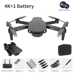 NYR E99 Pro2 RC Mini Drone 4K 1080P 720P Dual Camera WIFI FPV Aerial Photography Helicopter Foldable Quadcopter Dron Toys